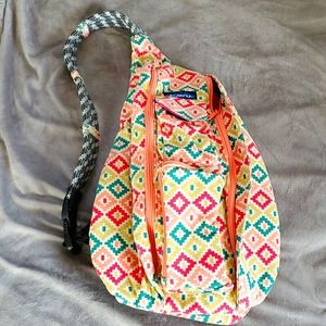 KAVU Rope Crossbody, Sling Southwest Cotton Bag